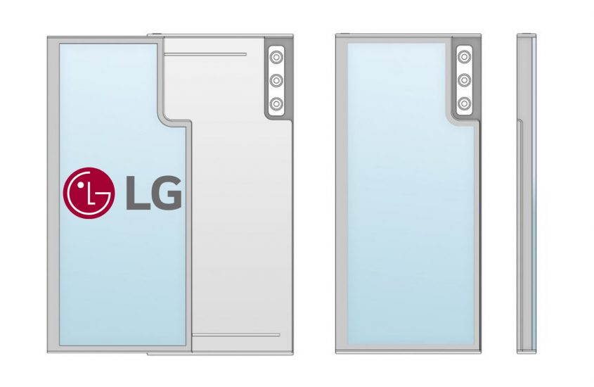 Nueva patente de LG: Enrollable con doble pantalla
