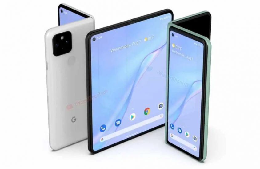 Concepto de Google Pixel Fold: Posiblemente no se trate de un flagship